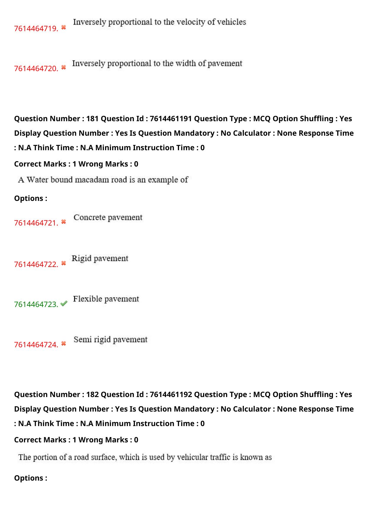 TS ECET 2024: CIV – CIVIL ENGINEERING Master Question Paper With Preliminary Key - Page 110