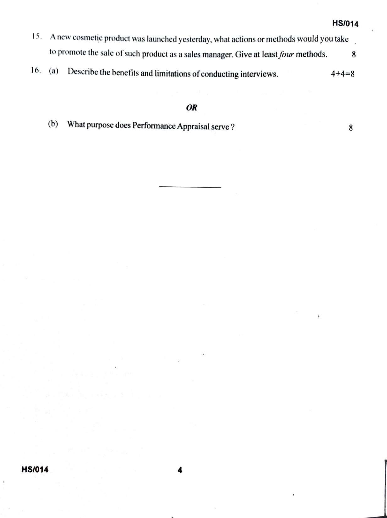 MBSE HSLC/Class 10 2023 Question Paper - Page 18