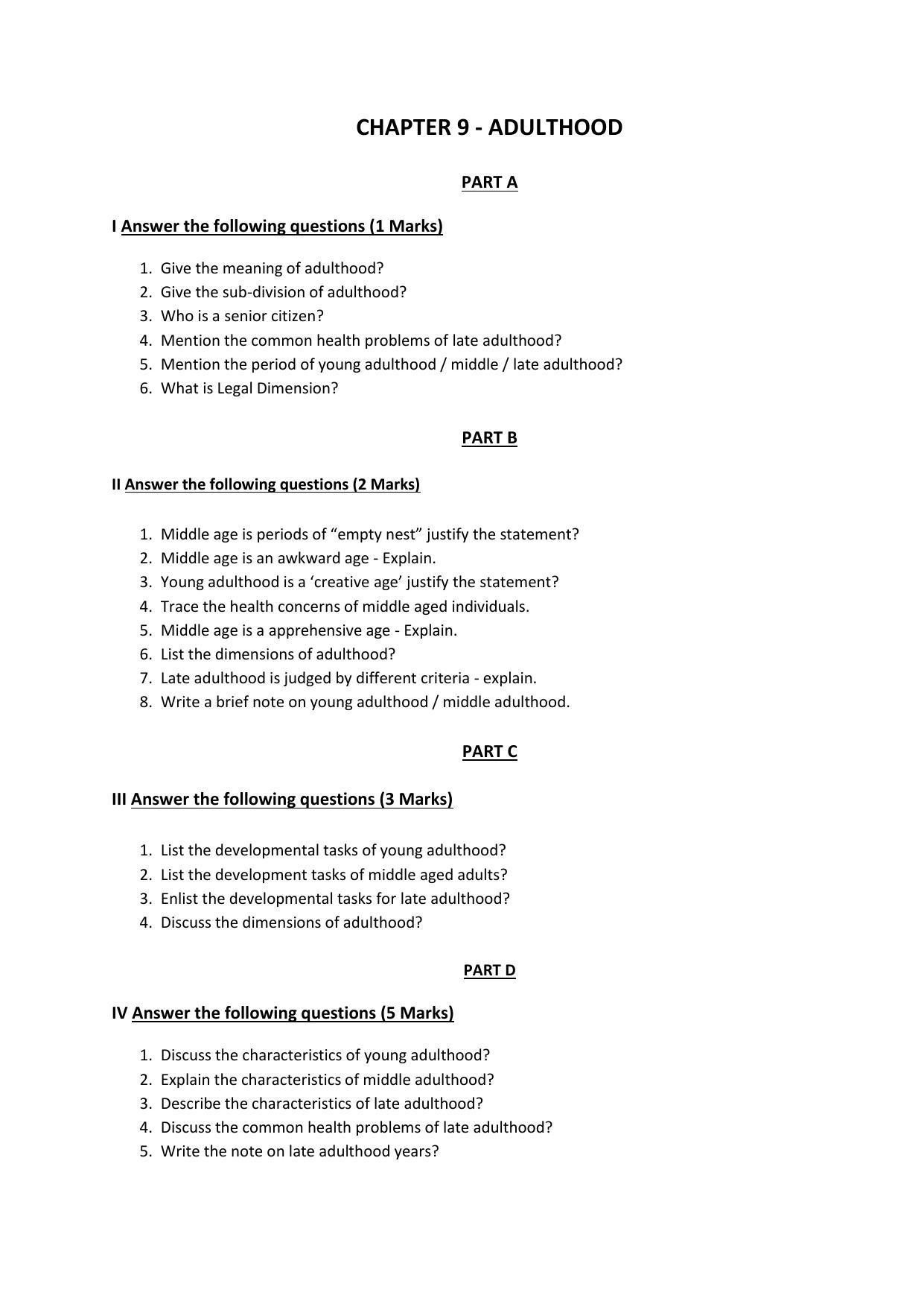 Karnataka 2nd PUC Question Bank for Home Science - Page 26
