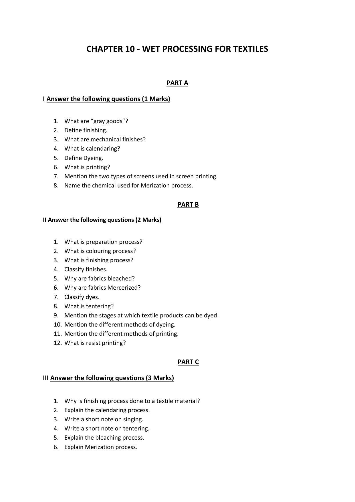 Karnataka 2nd PUC Question Bank for Home Science - Page 27