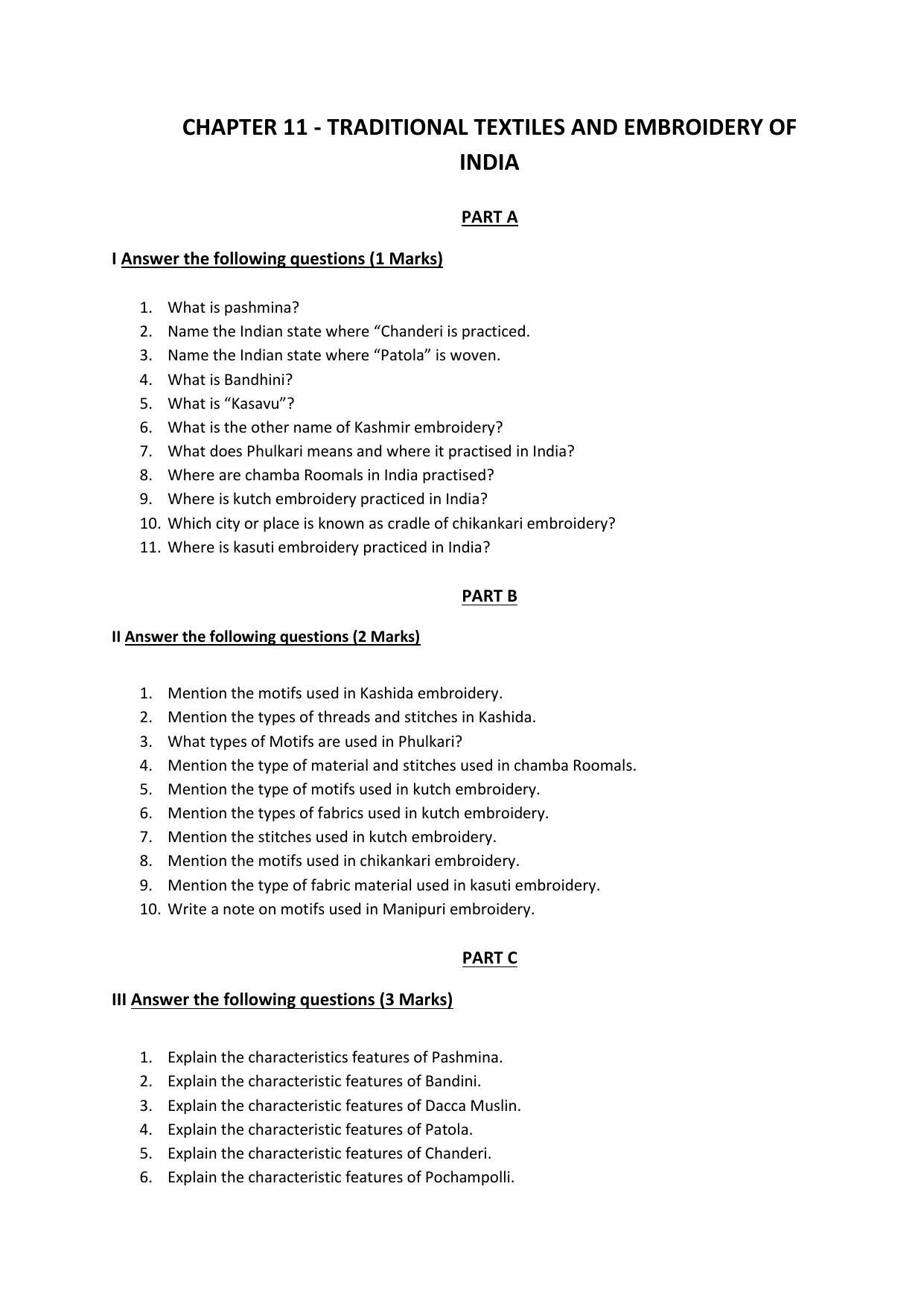 Karnataka 2nd PUC Question Bank for Home Science - Page 29