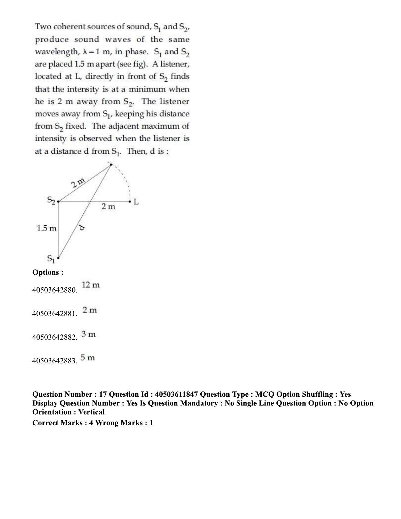 JEE Main 2020 Paper I Question Paper (5th Sep 2020 Shift 2) - Page 23