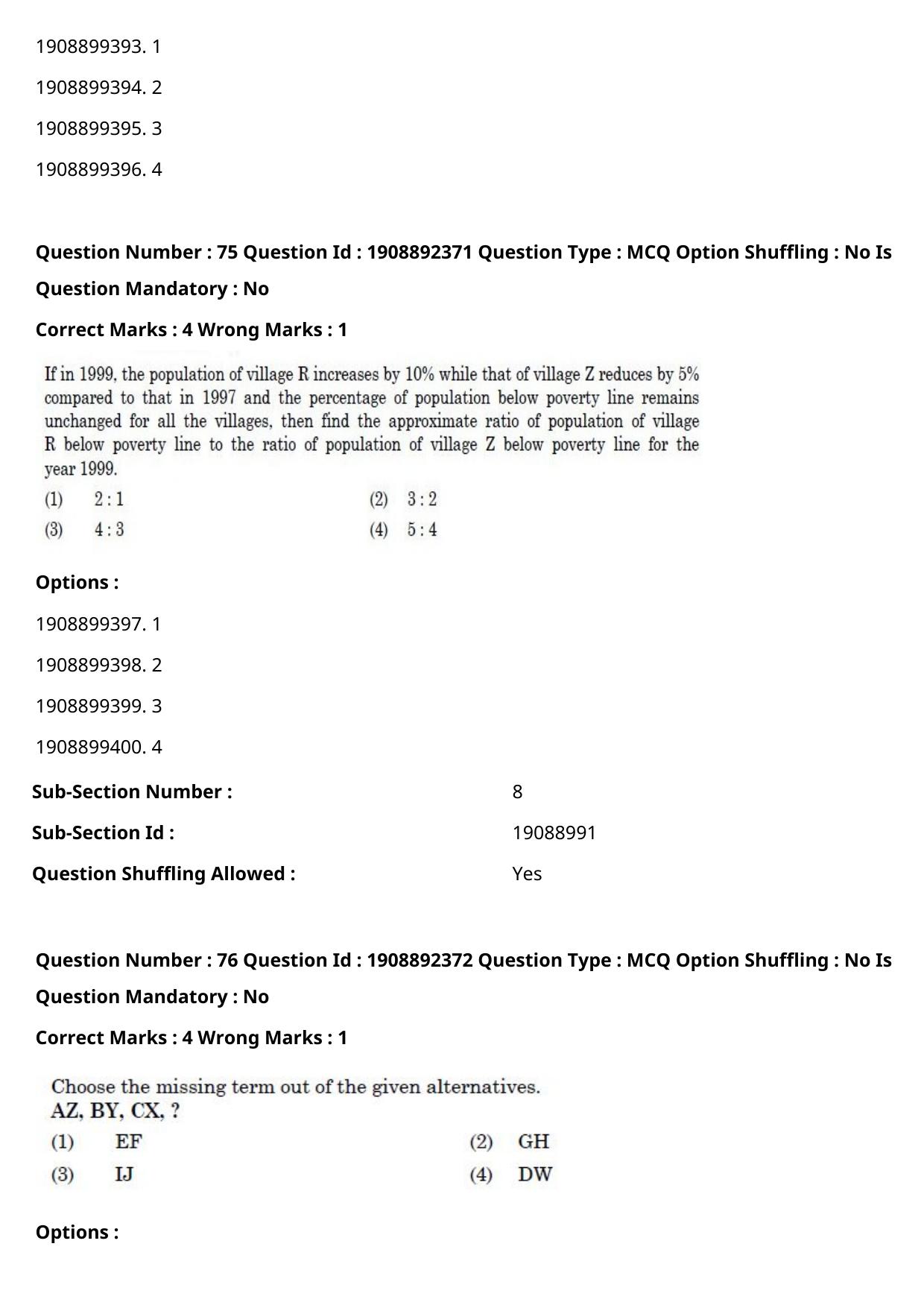 CUET PG 2021 PGQP38 Question Paper - Page 39
