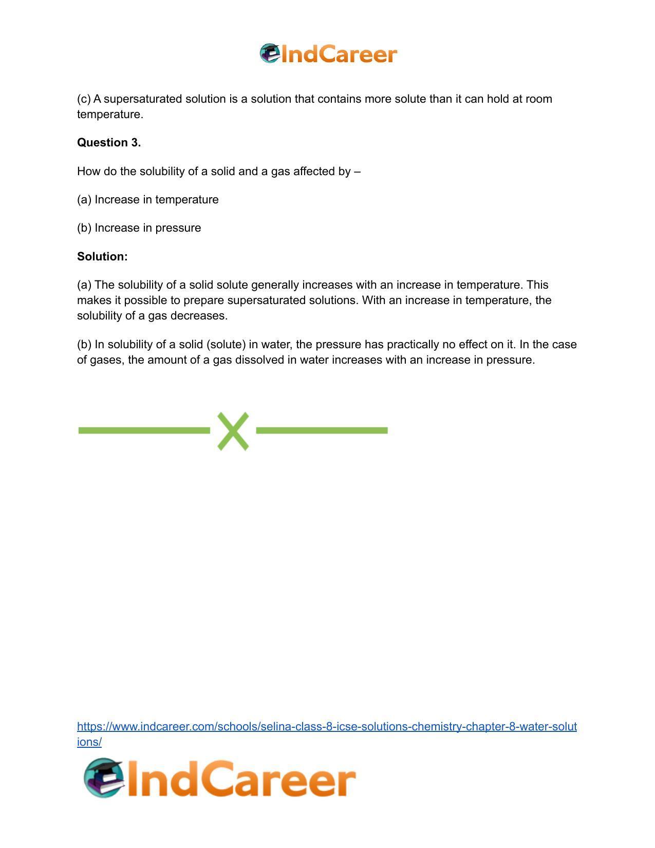 Selina Class 8 ICSE Solutions Chemistry : Chapter 8- Water Solutions - Page 6