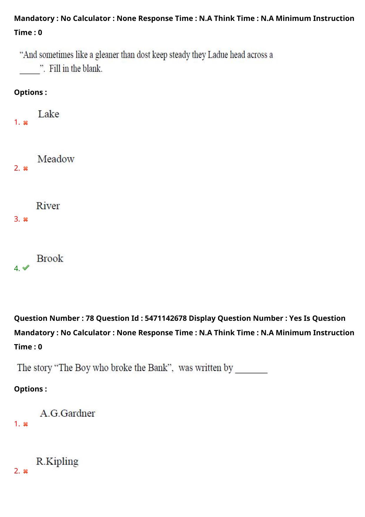 AP PGCET 2023 English Paper with Answer Key - Page 50