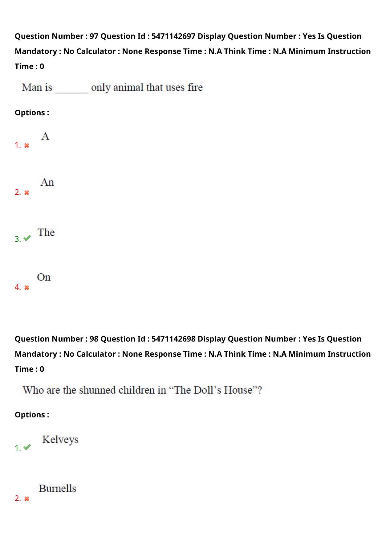 AP PGCET 2023 English Paper with Answer Key - Page 62