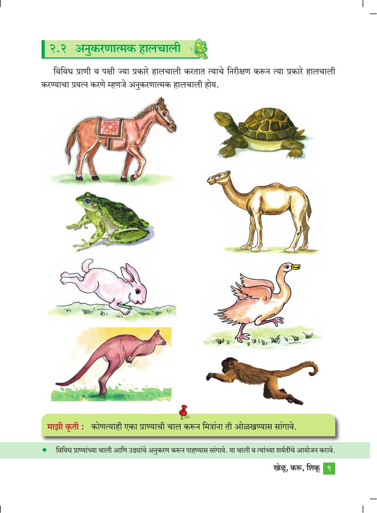 Maharashtra Board Class 4 Khelu karu Shiku (Marathi Medium) Textbook - Page 18
