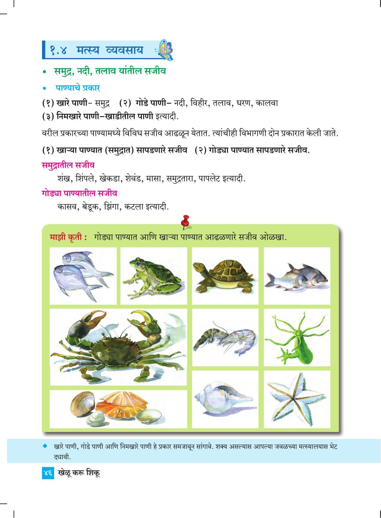 Maharashtra Board Class 4 Khelu karu Shiku (Marathi Medium) Textbook - Page 55