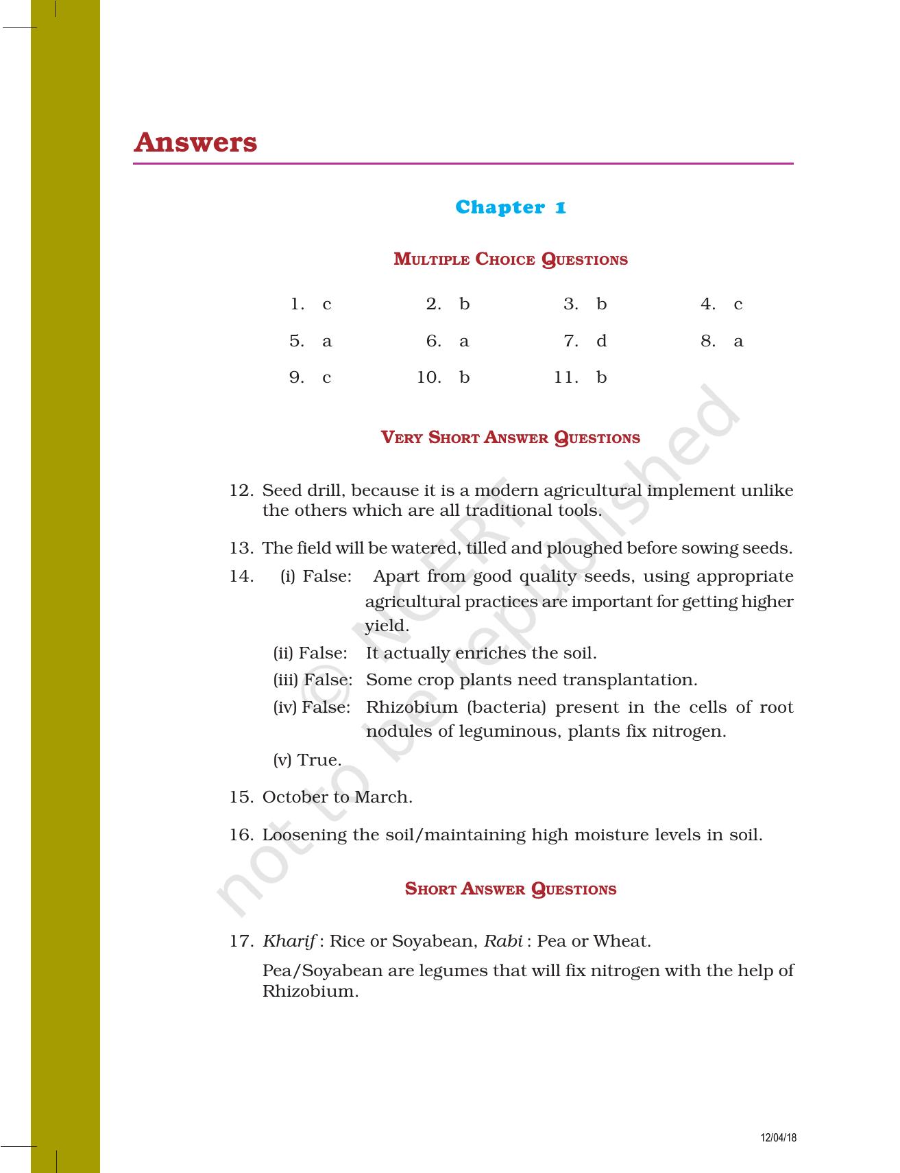 NCERT Exemplar Class 8: Science Answers - Page 1