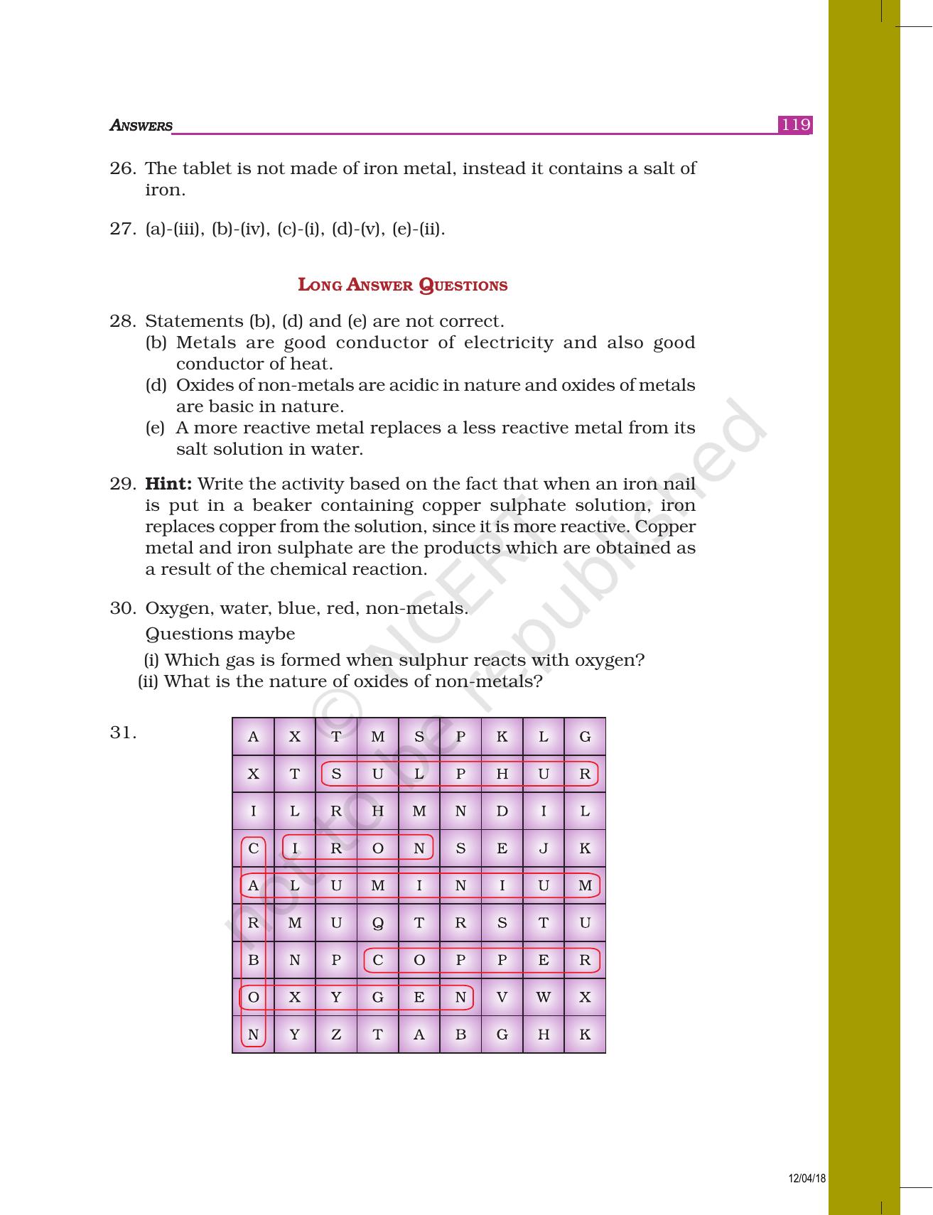 NCERT Exemplar Class 8: Science Answers - Page 10