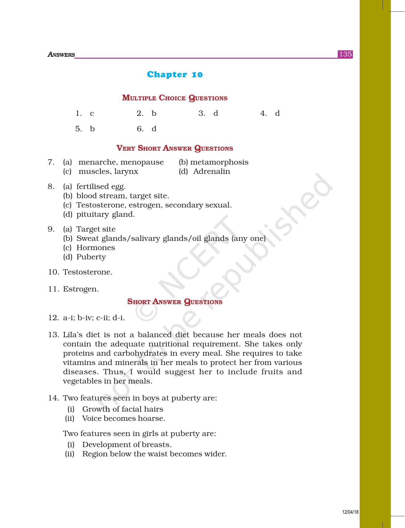 NCERT Exemplar Class 8: Science Answers - Page 26