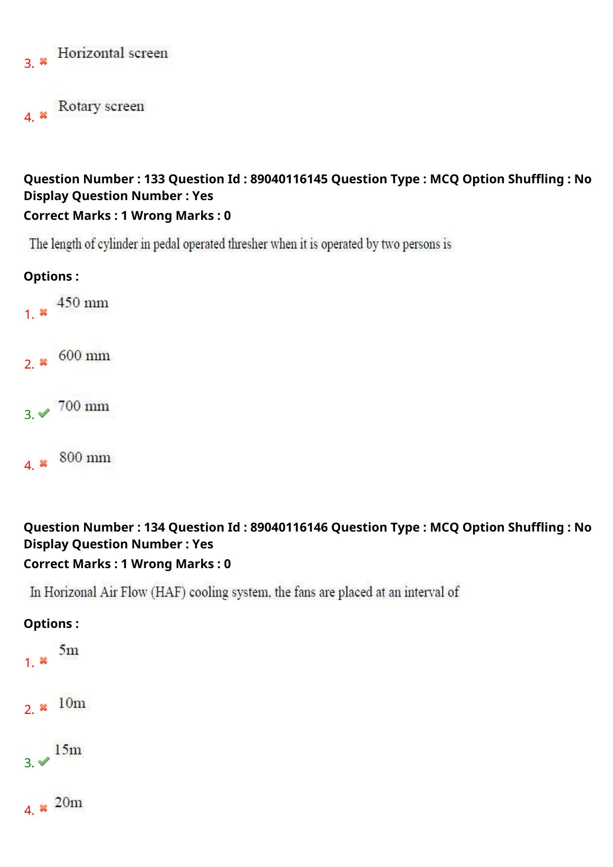 AP ECET 2025 Agricultural Engineering 06th May 2024 (Shift 1) Question Paper wth Key - Page 62