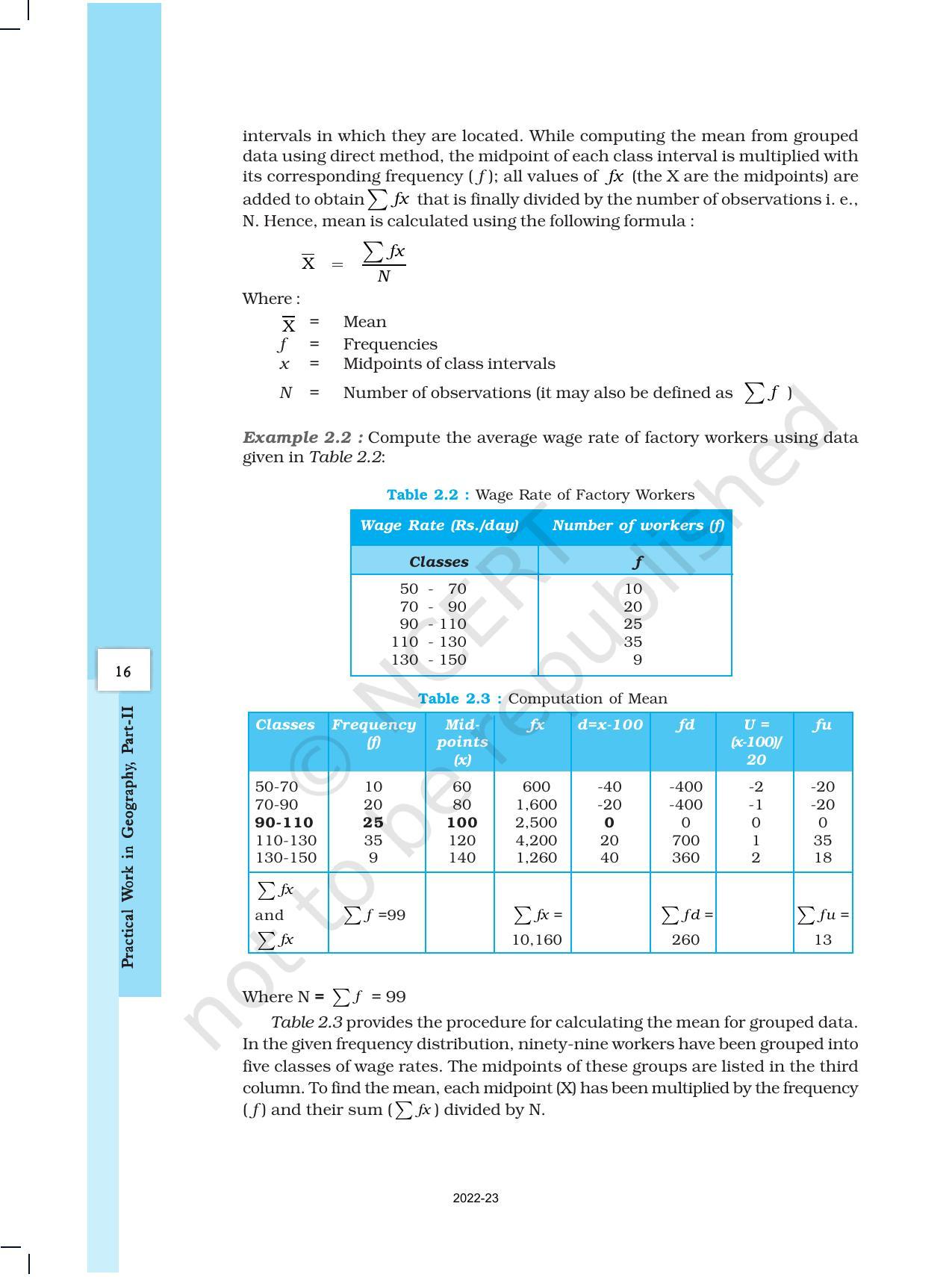 NCERT Book for Class 12 Geography (Part-III) Chapter 2 Data Processing - Page 4