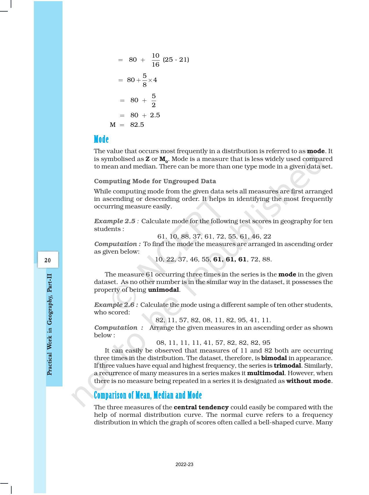 NCERT Book for Class 12 Geography (Part-III) Chapter 2 Data Processing - Page 8