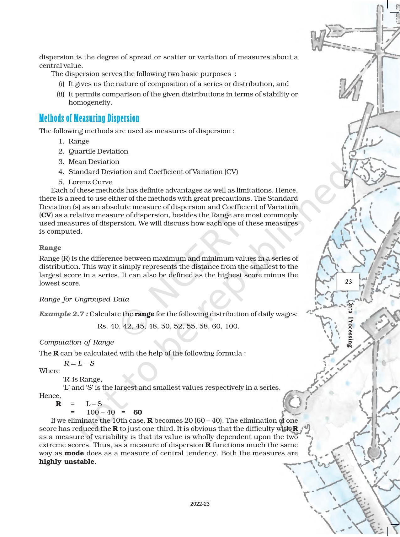 NCERT Book for Class 12 Geography (Part-III) Chapter 2 Data Processing - Page 11