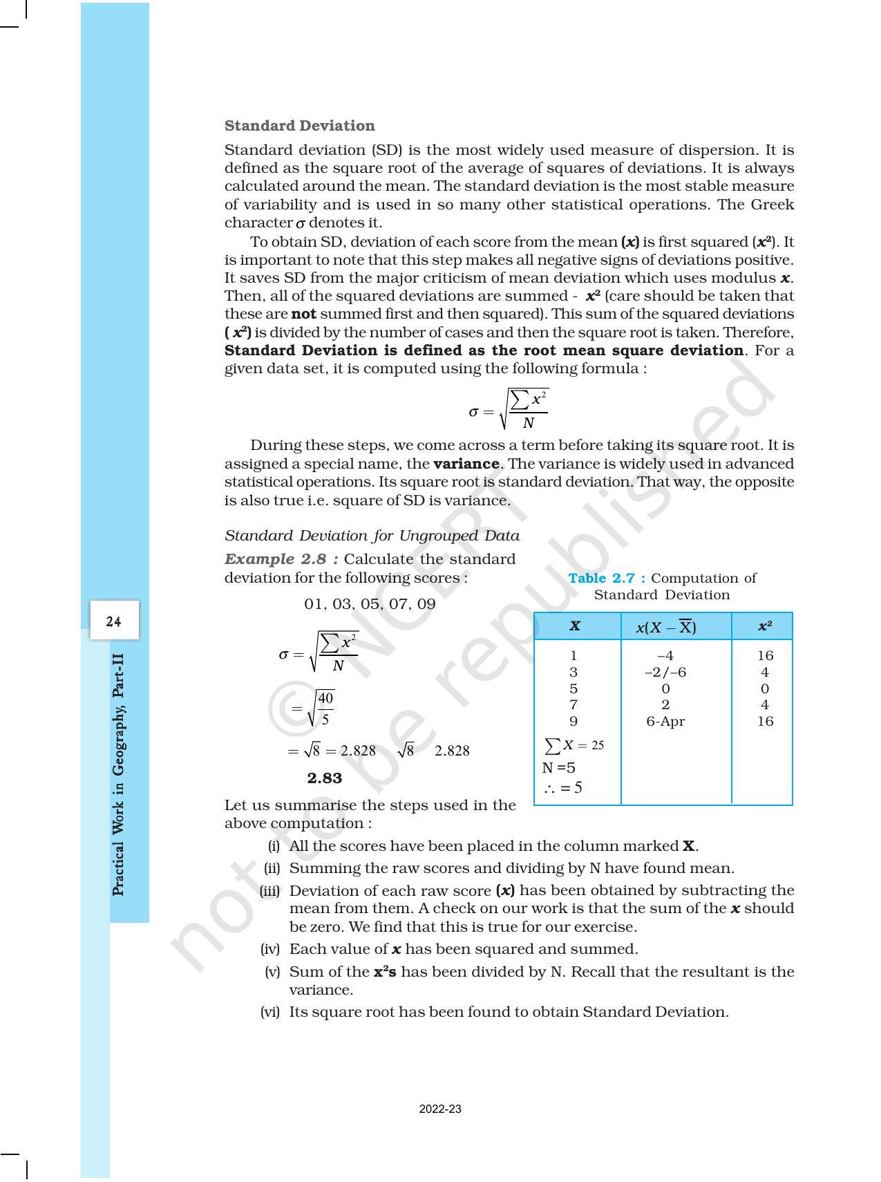 NCERT Book for Class 12 Geography (Part-III) Chapter 2 Data Processing - Page 12