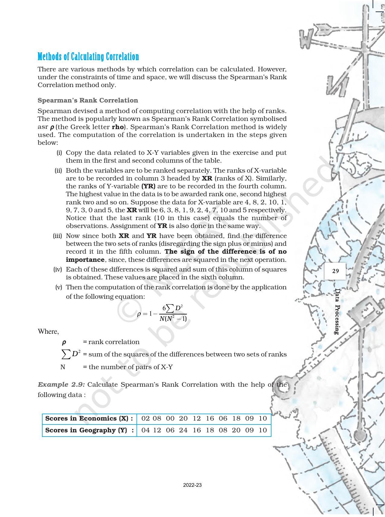 NCERT Book for Class 12 Geography (Part-III) Chapter 2 Data Processing - Page 17