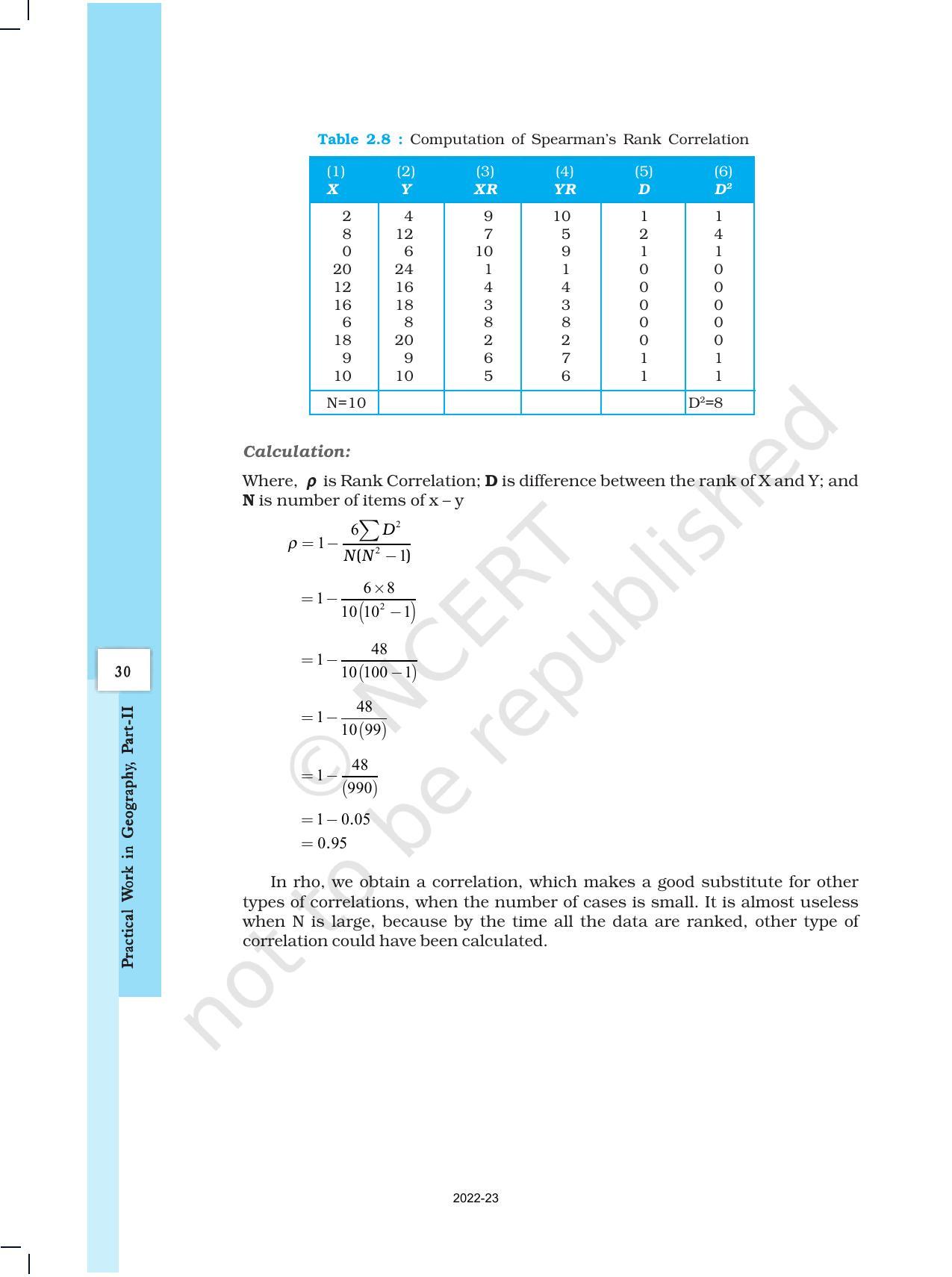 NCERT Book for Class 12 Geography (Part-III) Chapter 2 Data Processing - Page 18
