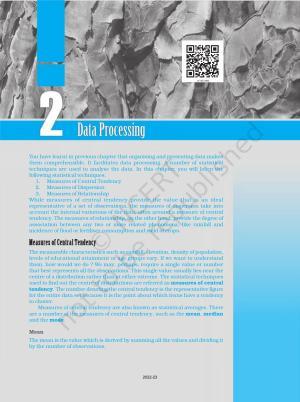 NCERT Book for Class 12 Geography (Part-III) Chapter 2 Data Processing