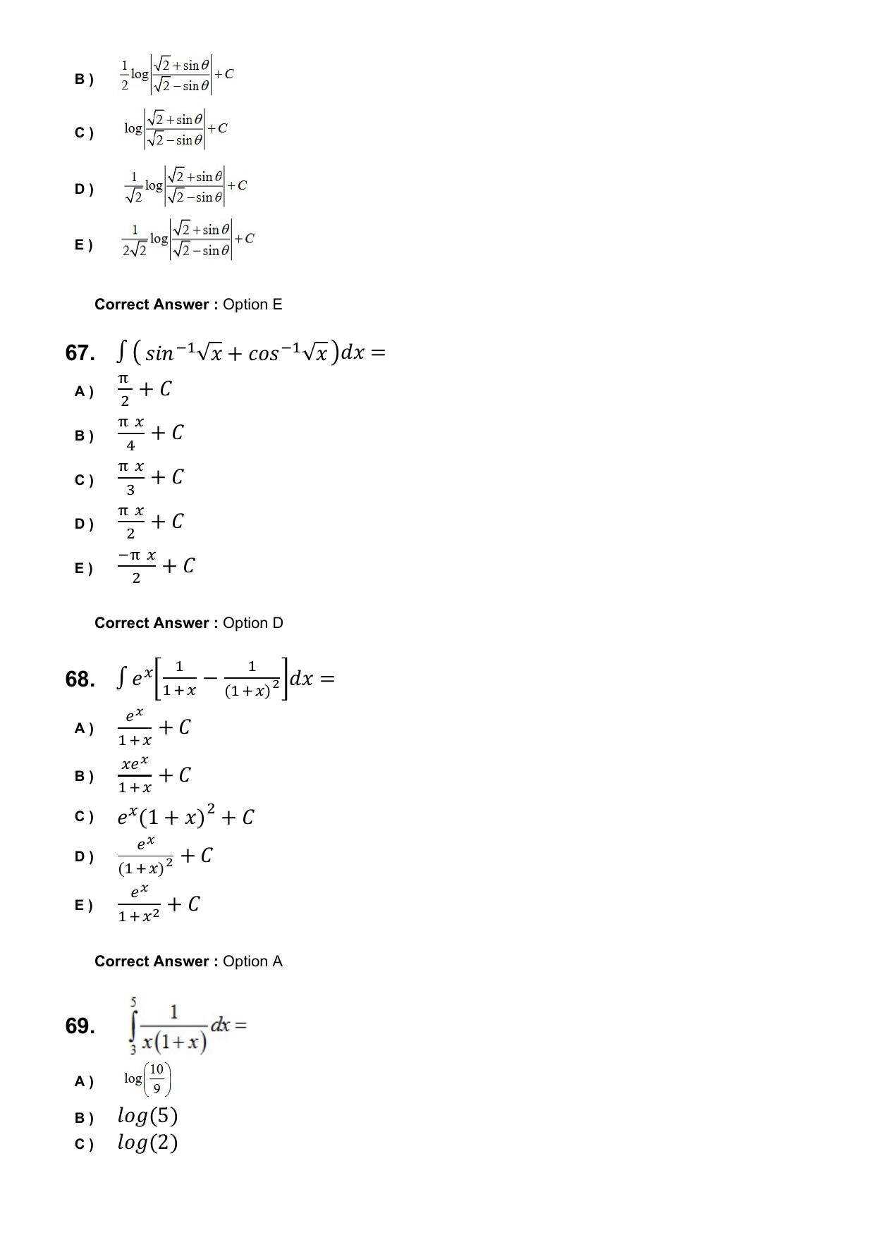 KEAM 2025 April 27 (Engineering) Question Paper with Answer Key - Page 17