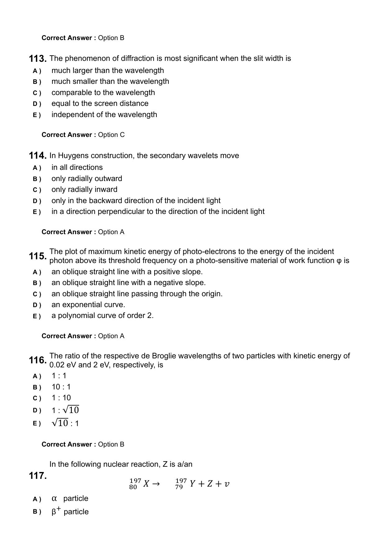 KEAM 2025 April 27 (Engineering) Question Paper with Answer Key - Page 28