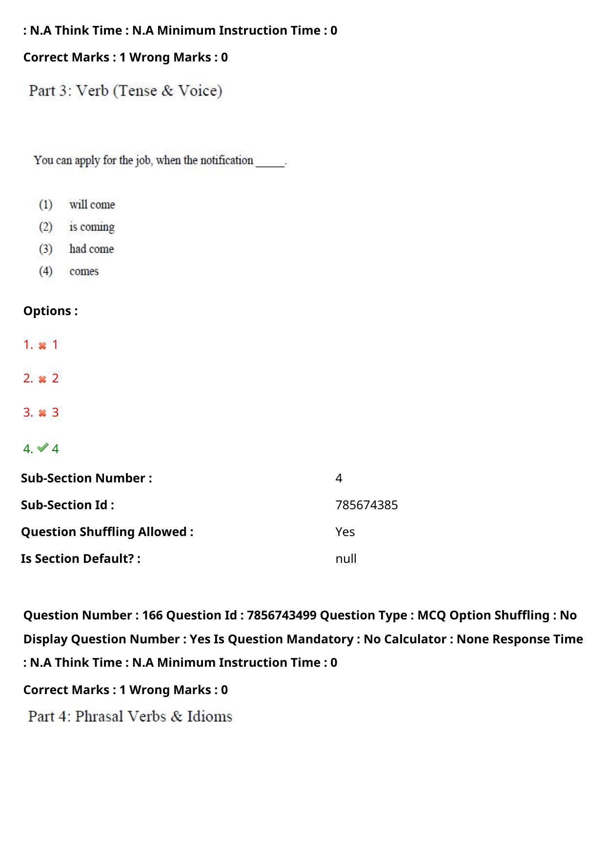 TS ICET 2023 27th May 2023 Forenoon - PRELIMINARY Question Papers - Page 104