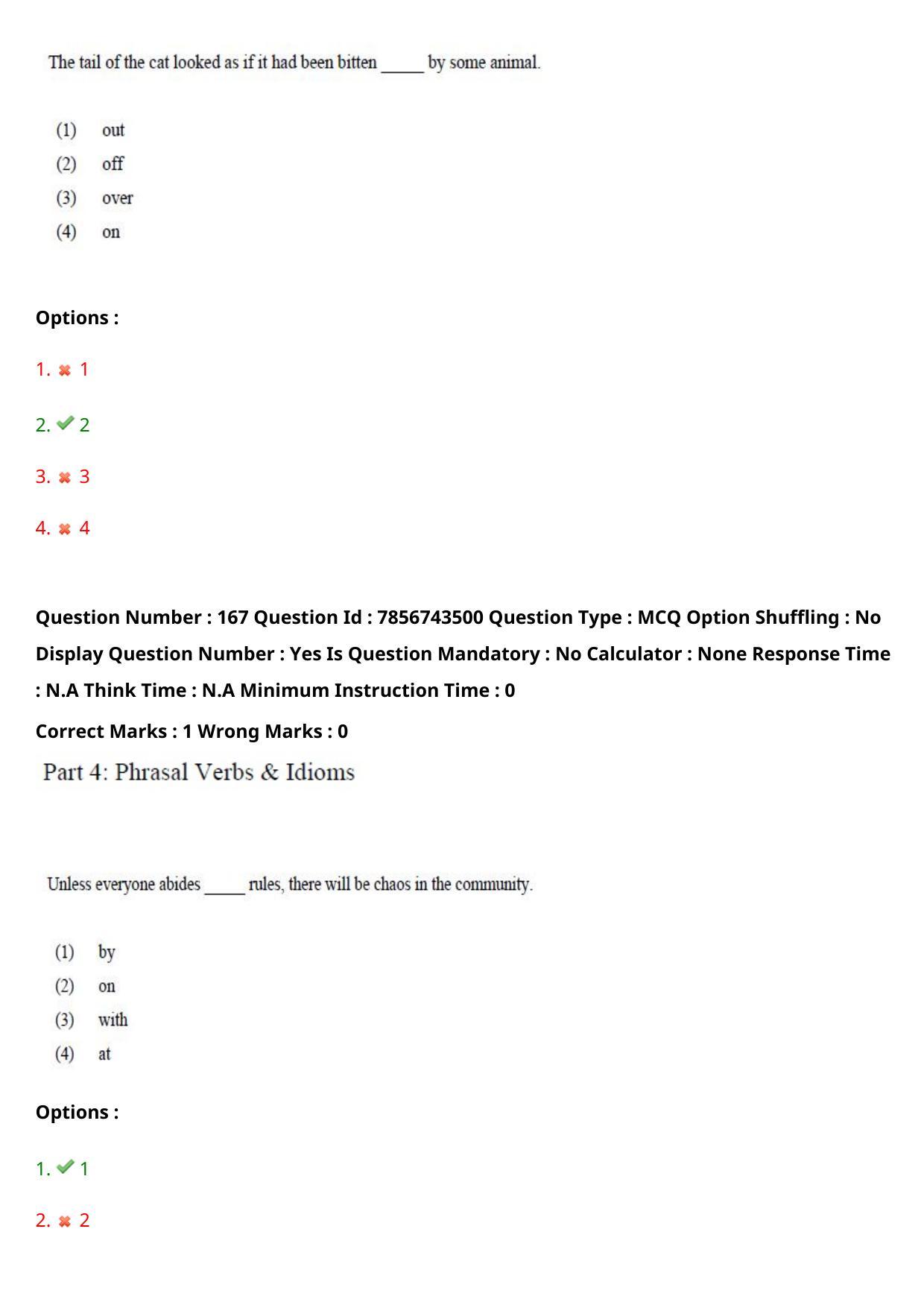 TS ICET 2023 27th May 2023 Forenoon - PRELIMINARY Question Papers - Page 105