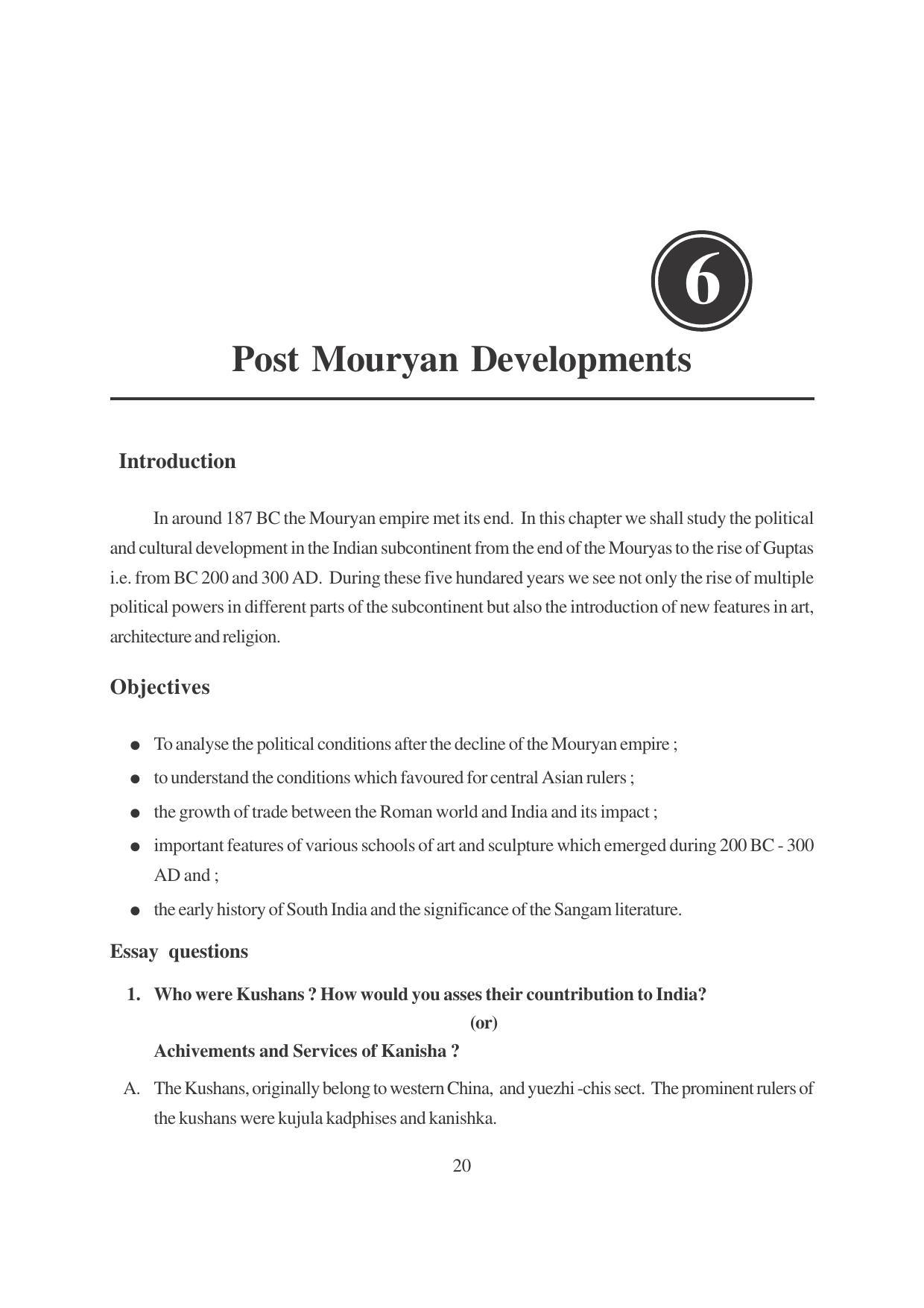 TS SCERT Inter 1st Year History-Book-1 Path 1 (English Medium) Text Book - Page 26