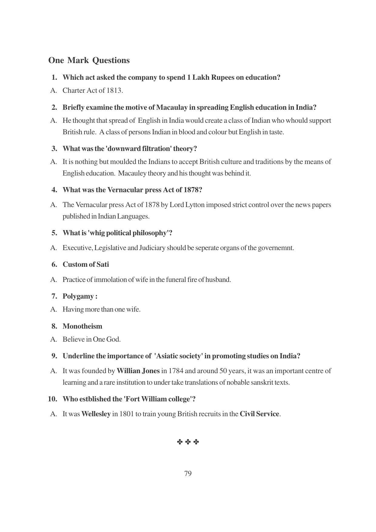 TS SCERT Inter 1st Year History-Book-1 Path 1 (English Medium) Text Book - Page 85