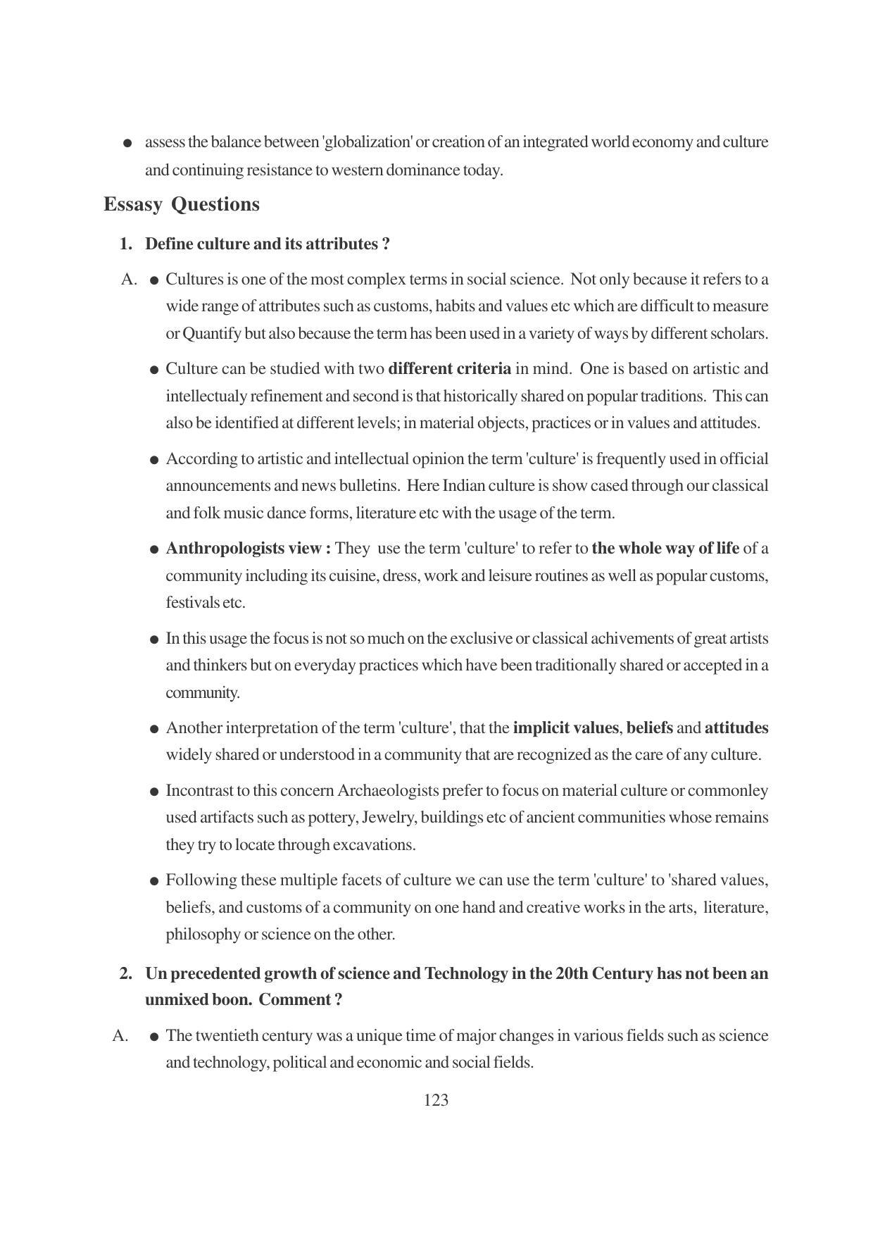 TS SCERT Inter 1st Year History-Book-1 Path 1 (English Medium) Text Book - Page 129