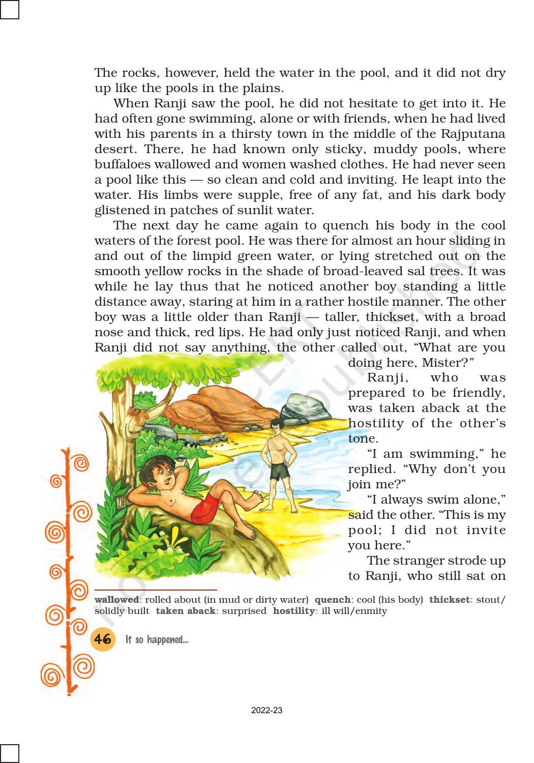NCERT Book for Class 8 English It So Happened Chapter 6 The Fight - Page 2