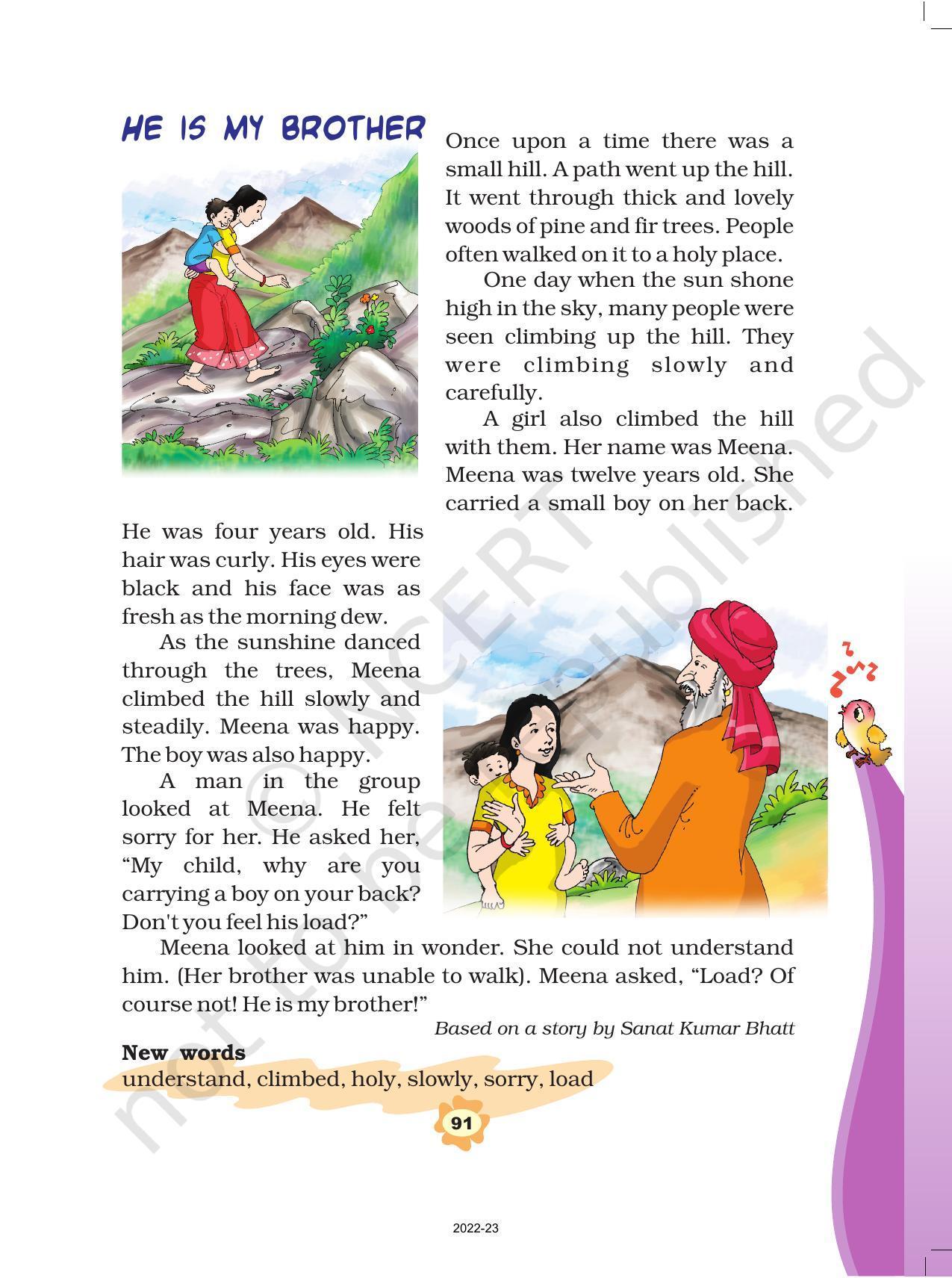 NCERT Book for Class 3 English: Unit IX.1-Don’t Tell  - Page 4