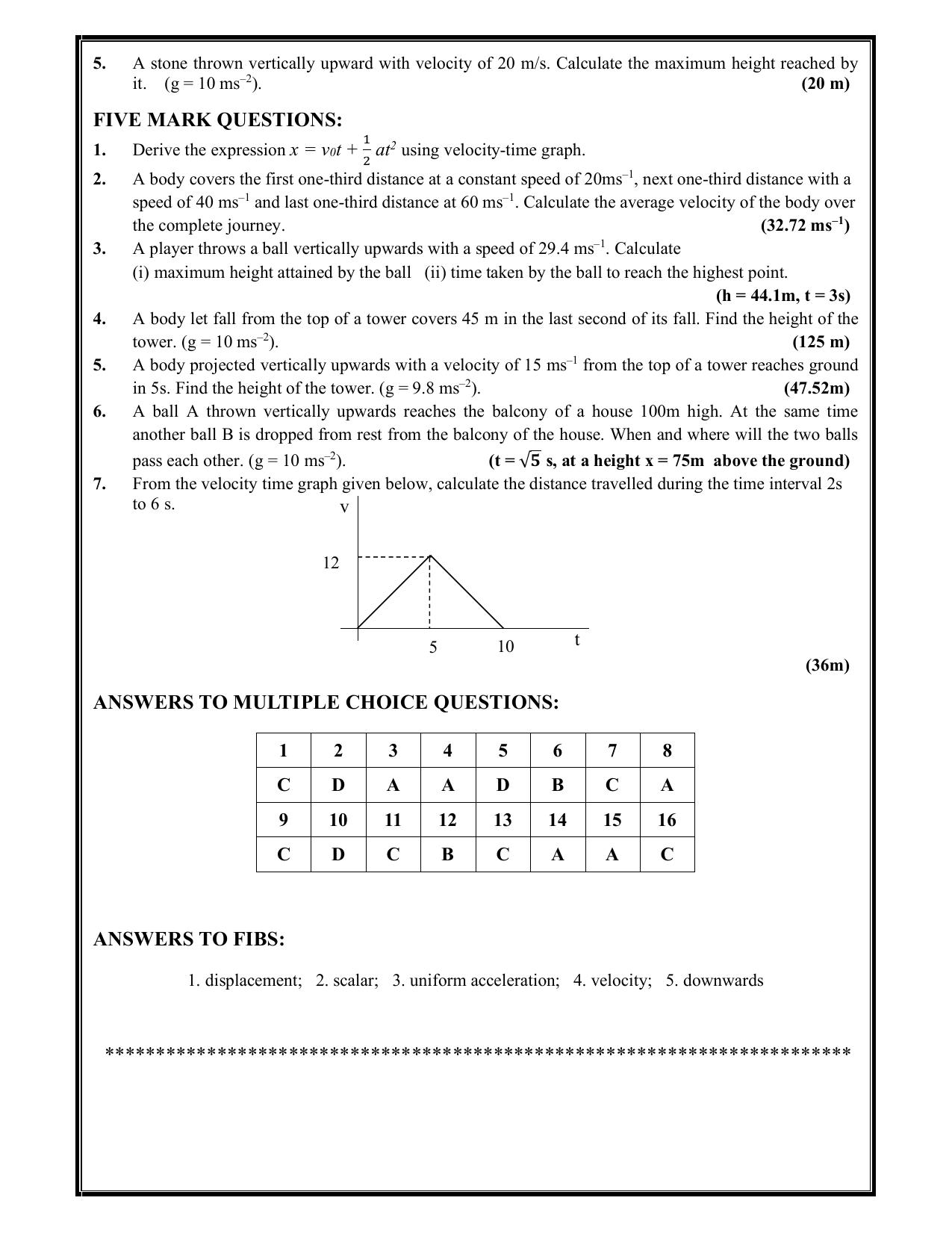 Karnataka 1st PUC Question Bank 2025 - Physics - Page 7