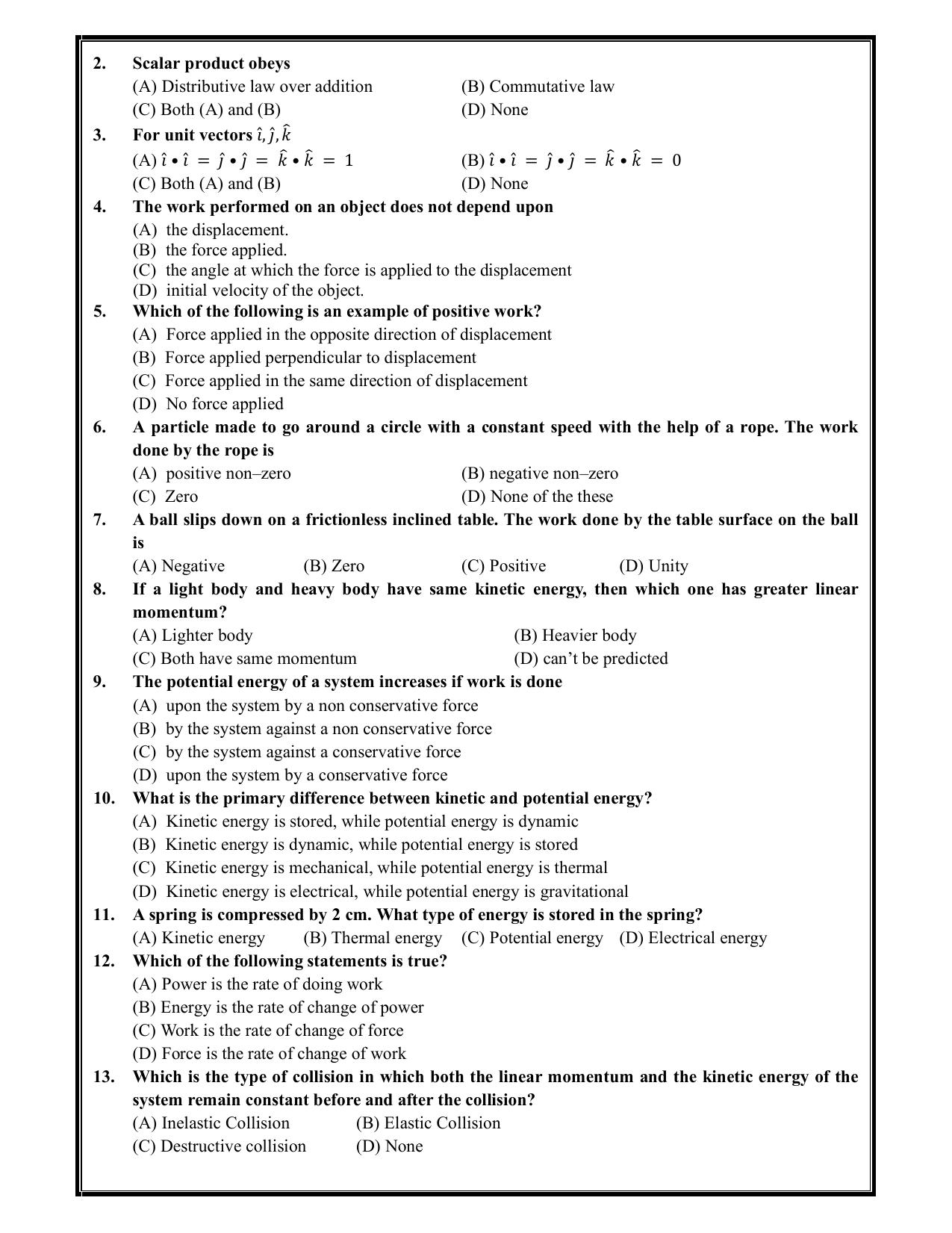Karnataka 1st PUC Question Bank 2025 - Physics - Page 15