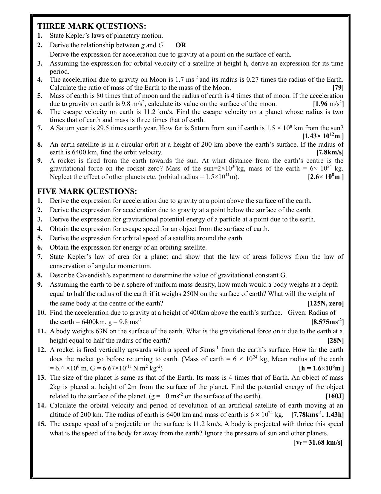 Karnataka 1st PUC Question Bank 2025 - Physics - Page 25