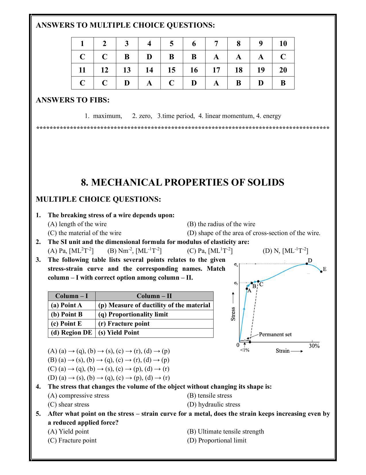Karnataka 1st PUC Question Bank 2025 - Physics - Page 26
