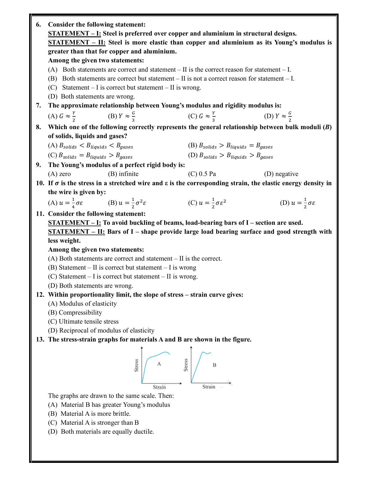 Karnataka 1st PUC Question Bank 2025 - Physics - Page 27