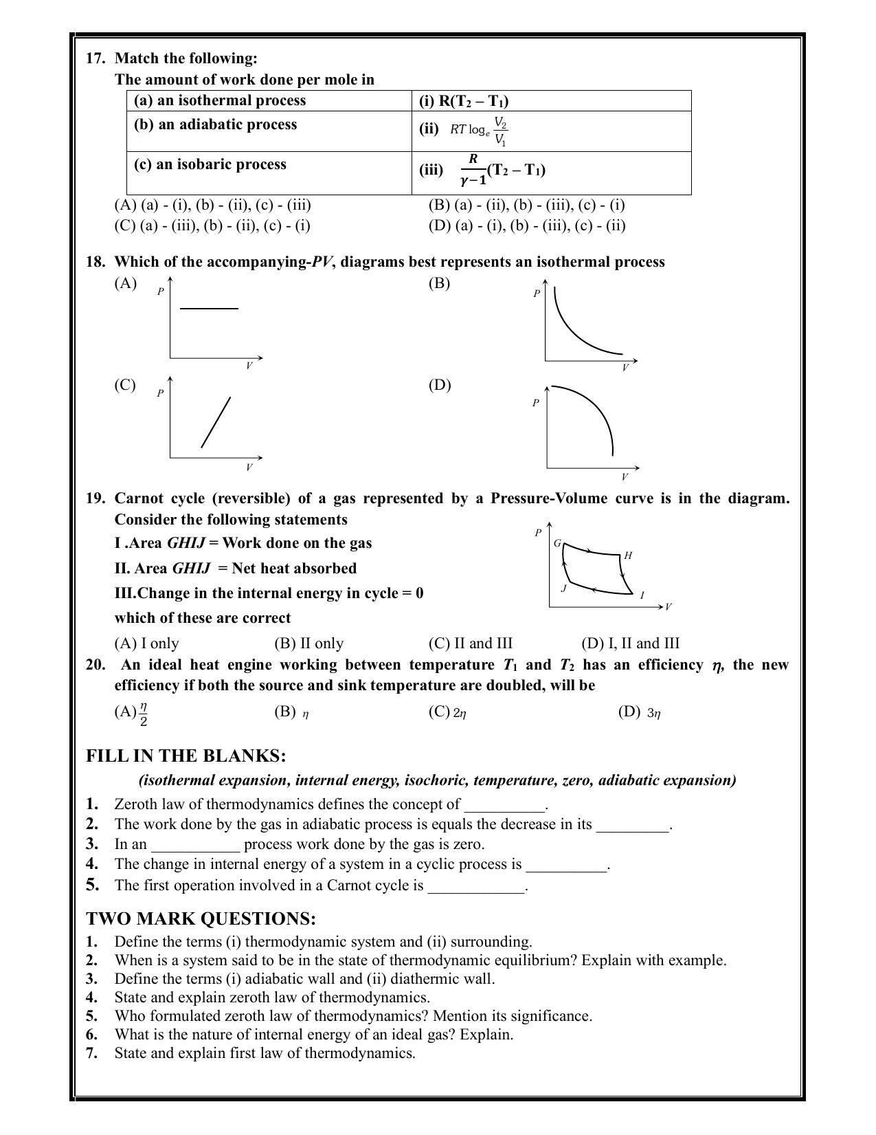 Karnataka 1st PUC Question Bank 2025 - Physics - Page 39