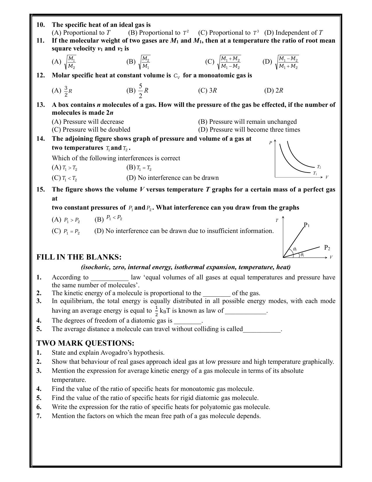 Karnataka 1st PUC Question Bank 2025 - Physics - Page 42