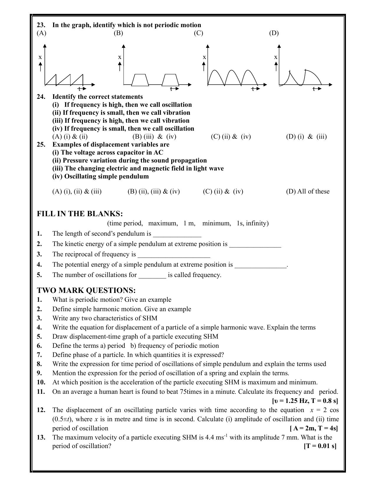 Karnataka 1st PUC Question Bank 2025 - Physics - Page 45
