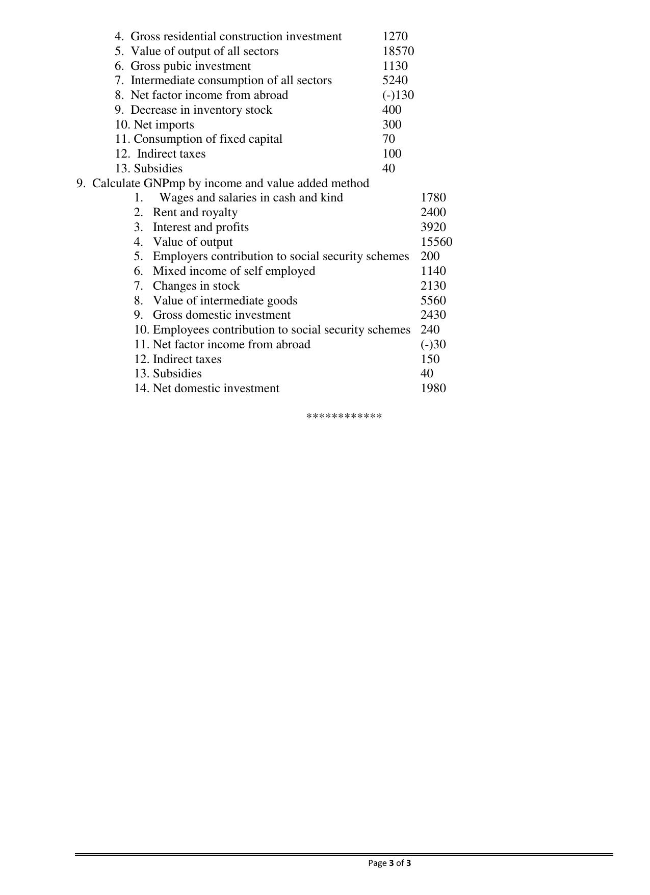 CBSE Class 12 Economics Income Expenditure Method - Page 3