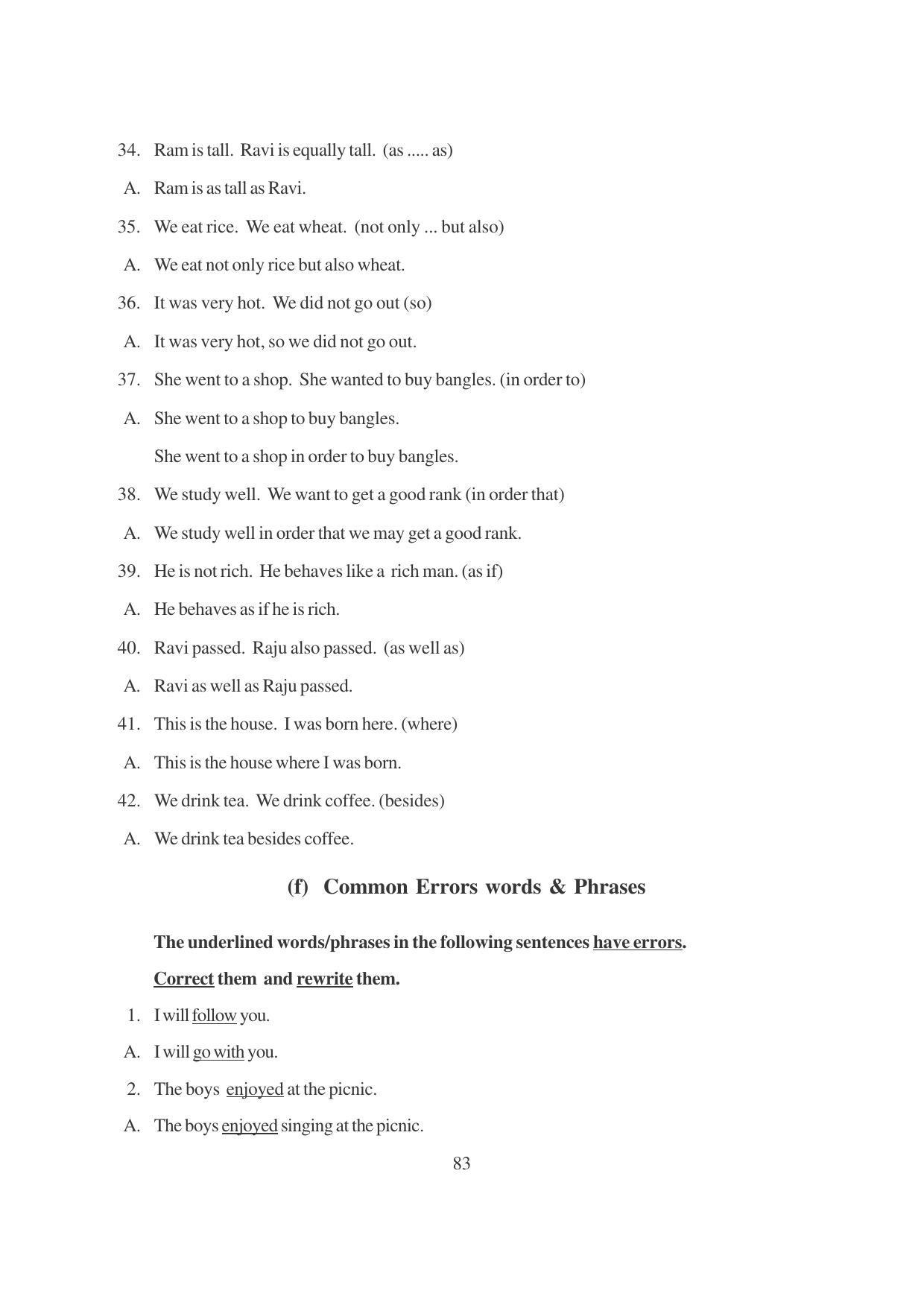 TS SCERT Inter 1st Year English Path 1 (English Medium) Text Book - Page 88