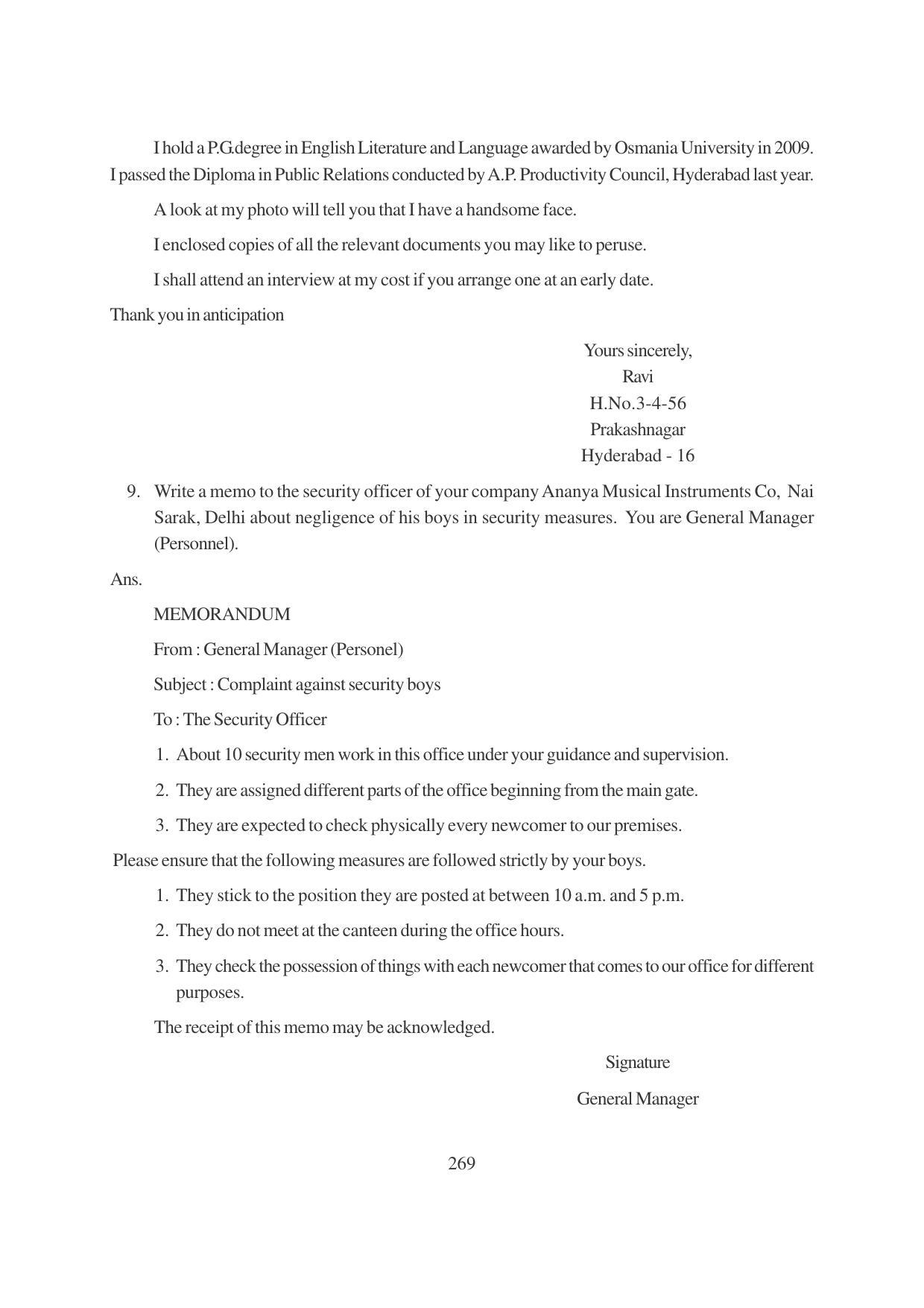 TS SCERT Inter 1st Year English Path 1 (English Medium) Text Book - Page 274