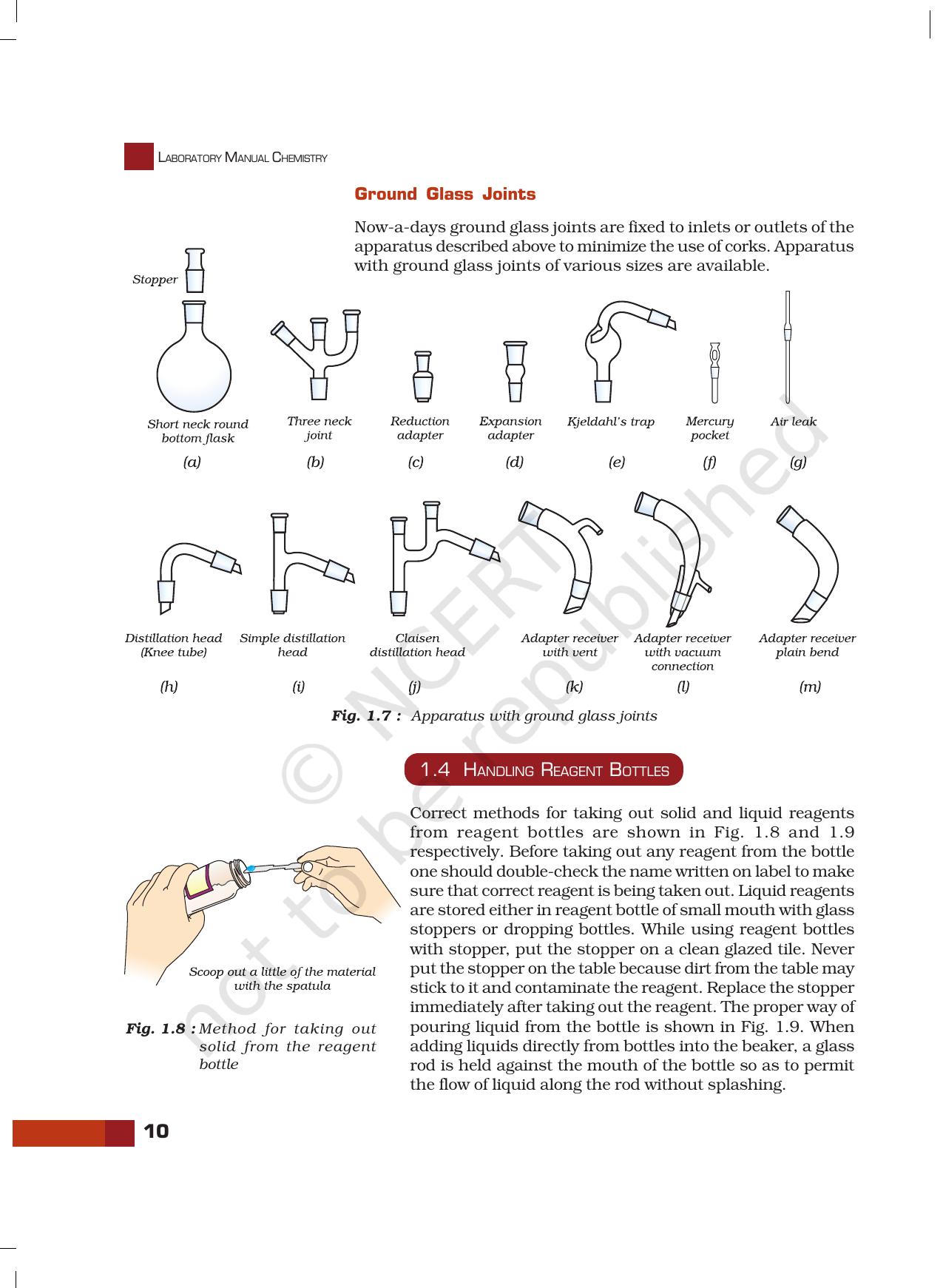 NCERT Laboratory Manuals for Class XI Chemistry - Unit-1 Introduction - Page 22