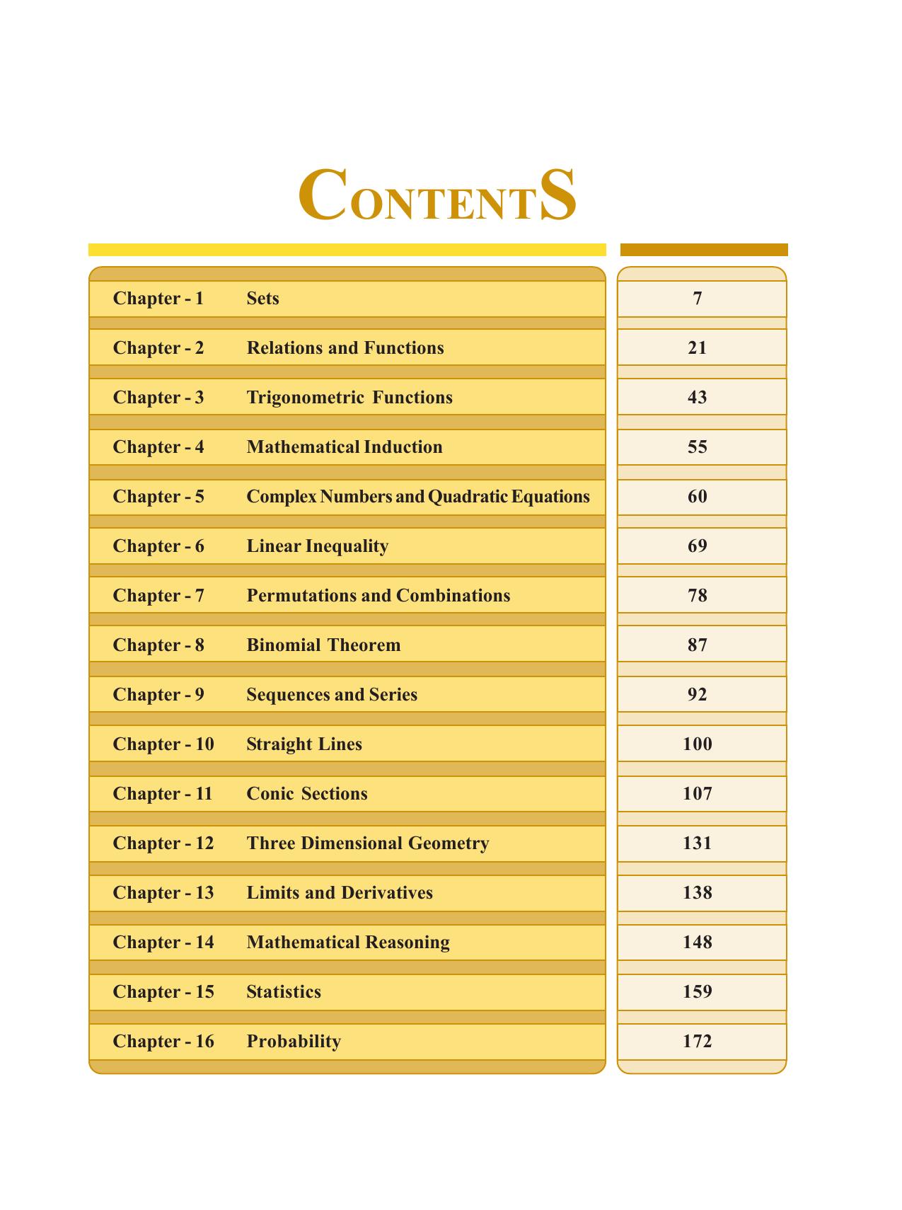 Tripura Board Class 11 Mathematics English Version Workbooks - Page 5