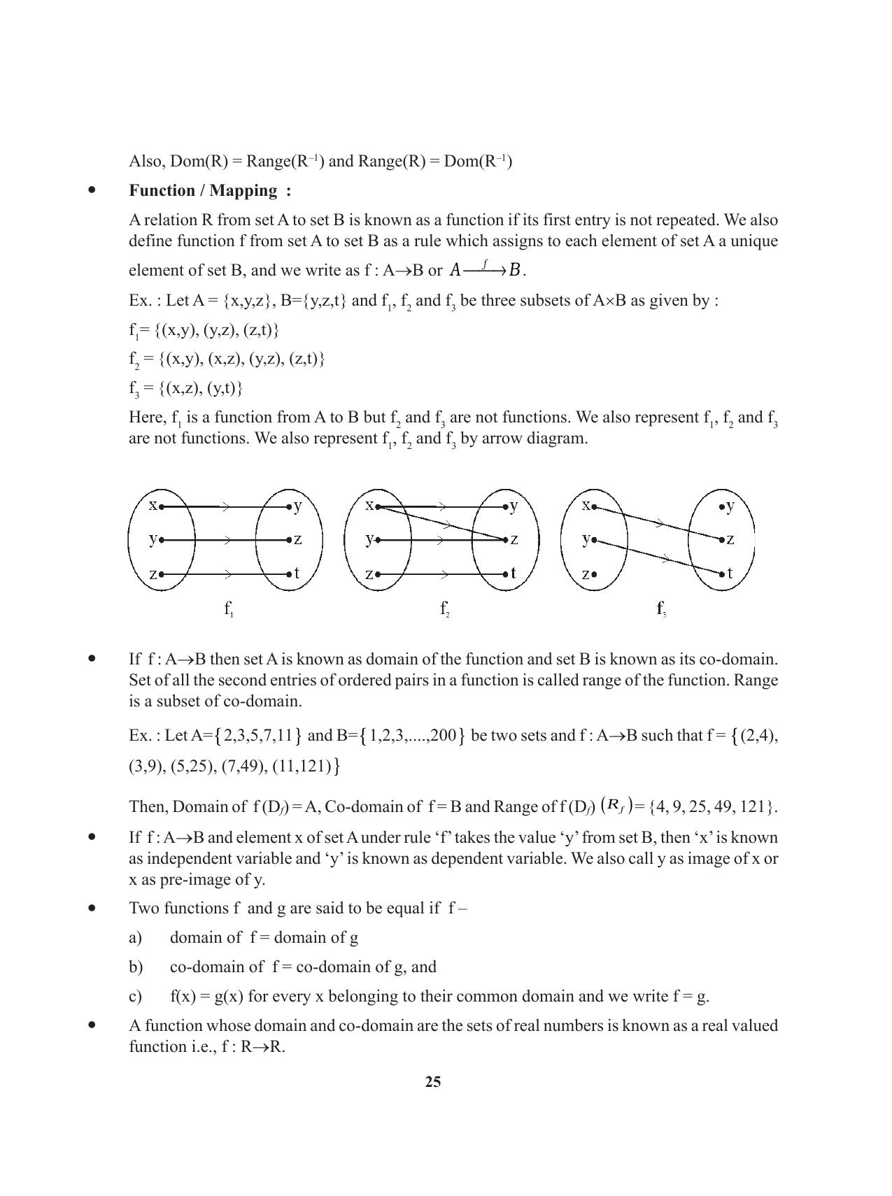 Tripura Board Class 11 Mathematics English Version Workbooks - Page 25