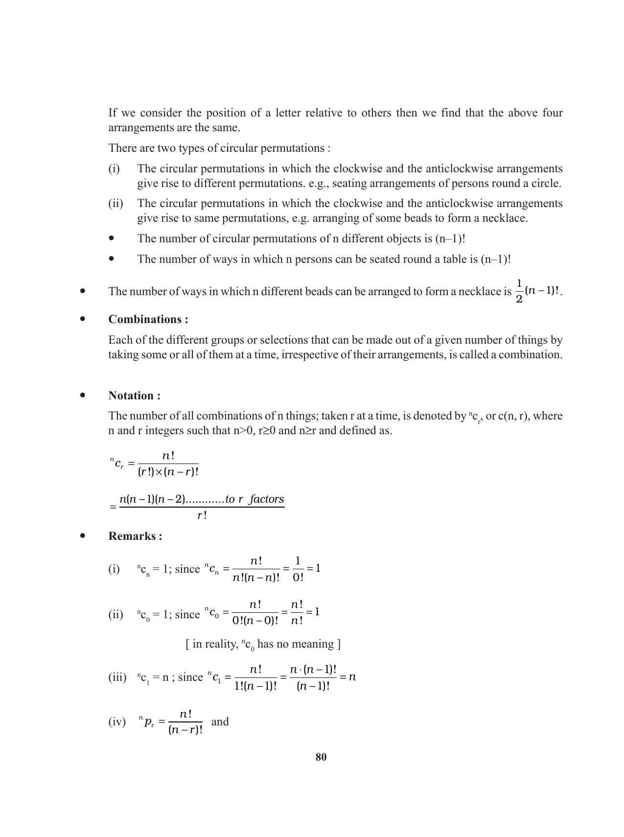 Tripura Board Class 11 Mathematics English Version Workbooks - Page 80