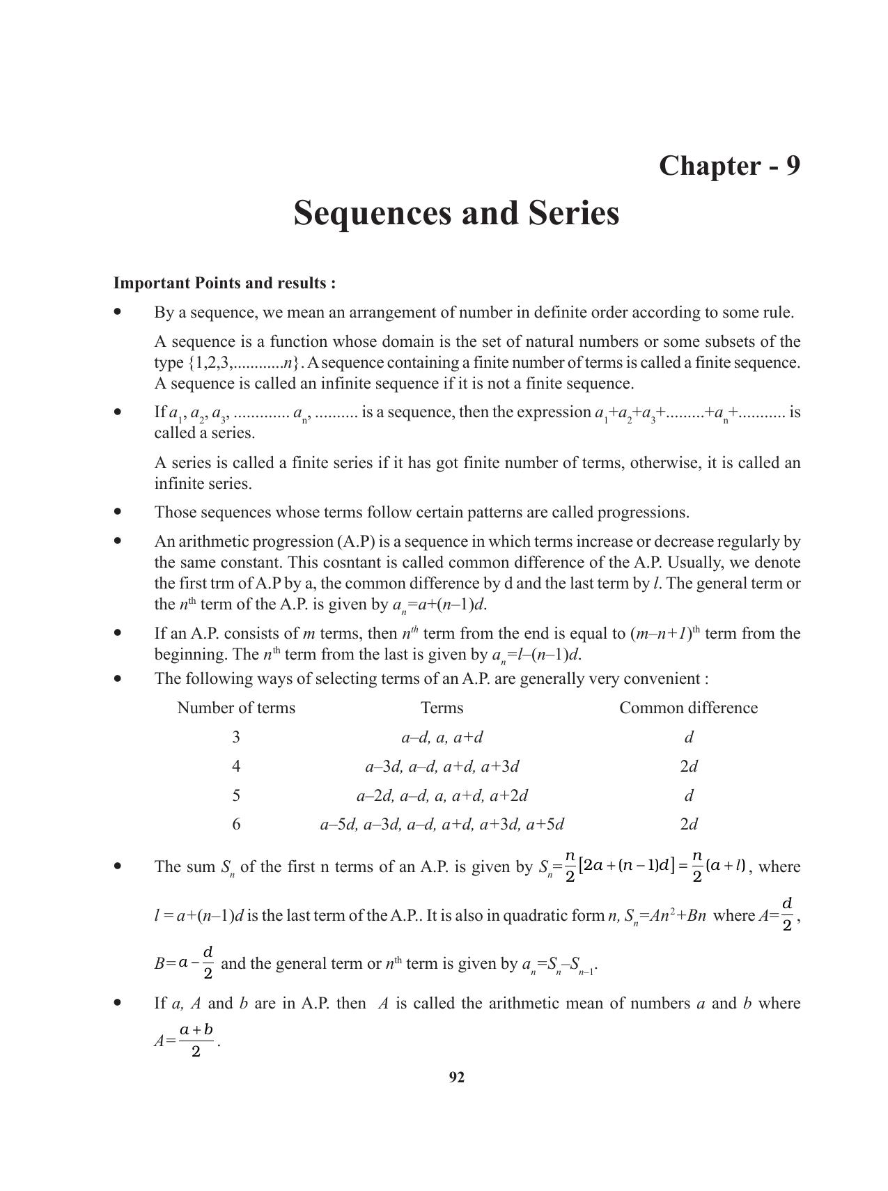Tripura Board Class 11 Mathematics English Version Workbooks - Page 92