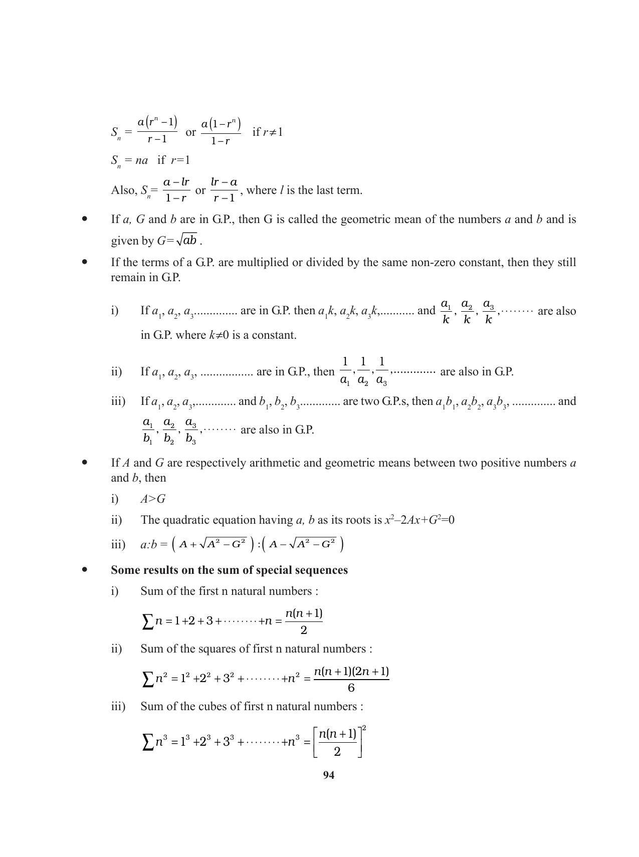 Tripura Board Class 11 Mathematics English Version Workbooks - Page 94