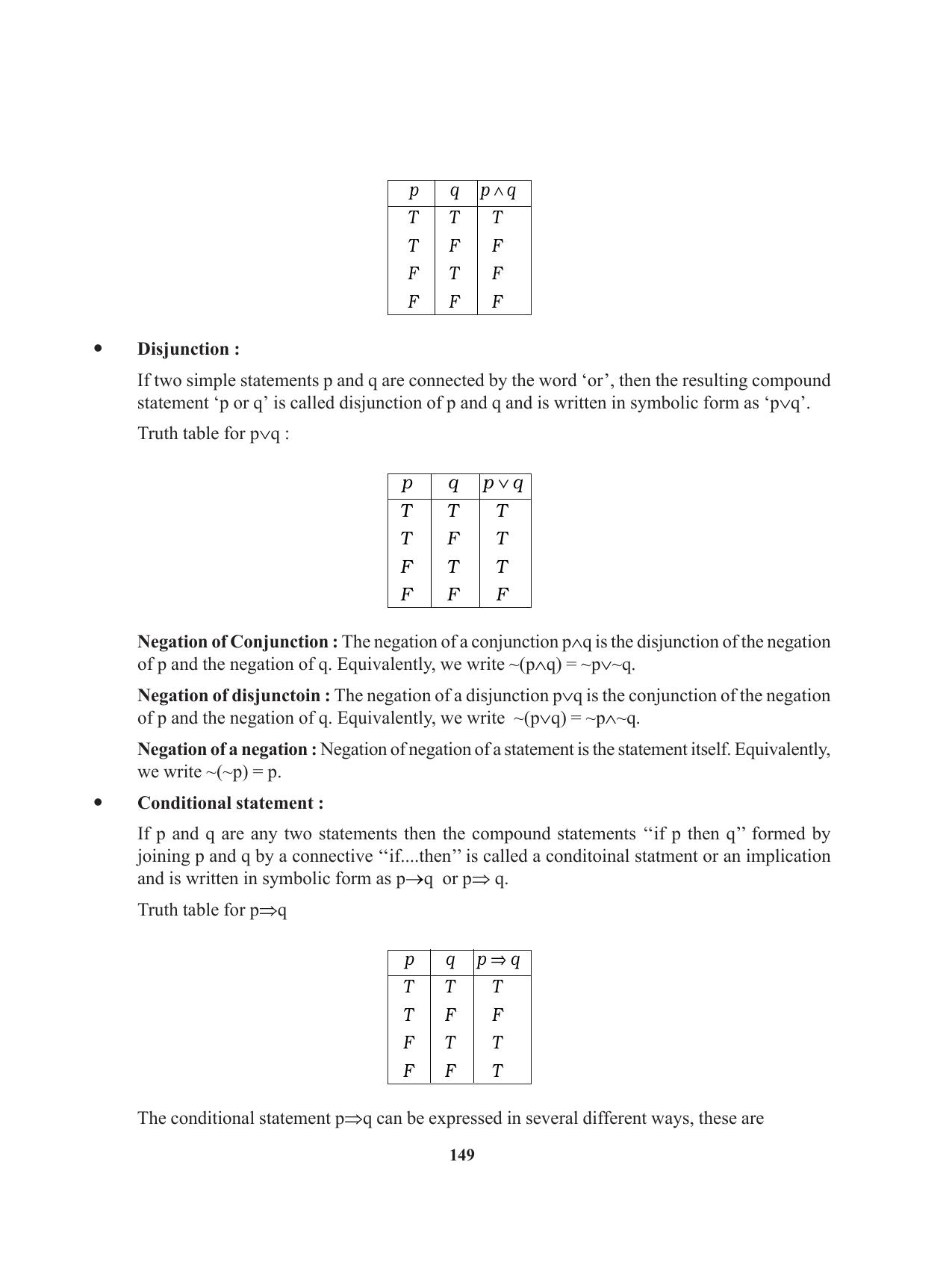 Tripura Board Class 11 Mathematics English Version Workbooks - Page 149